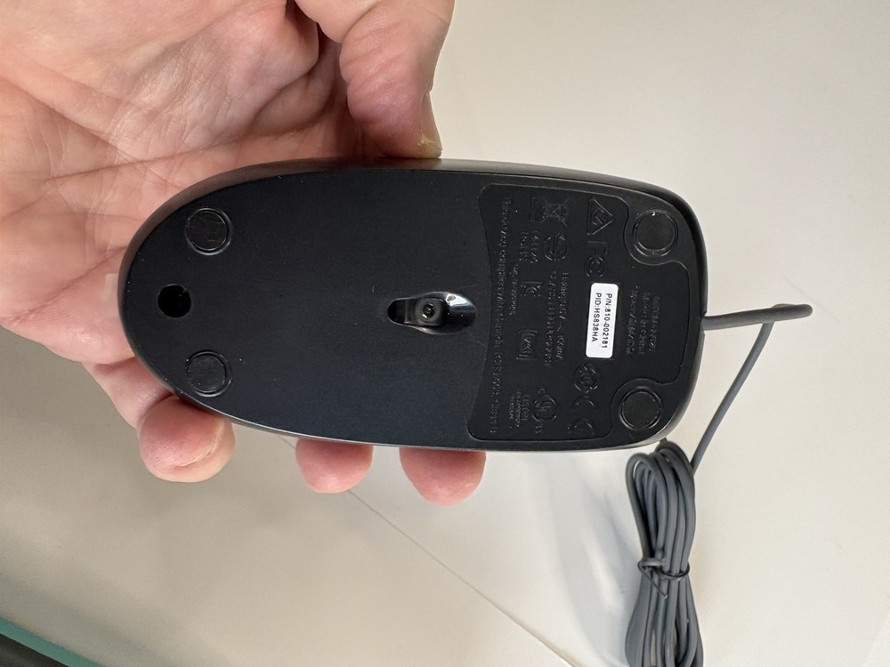 Logitech Media Combo MK200 Wired Full-Size Keyboard and Mouse.