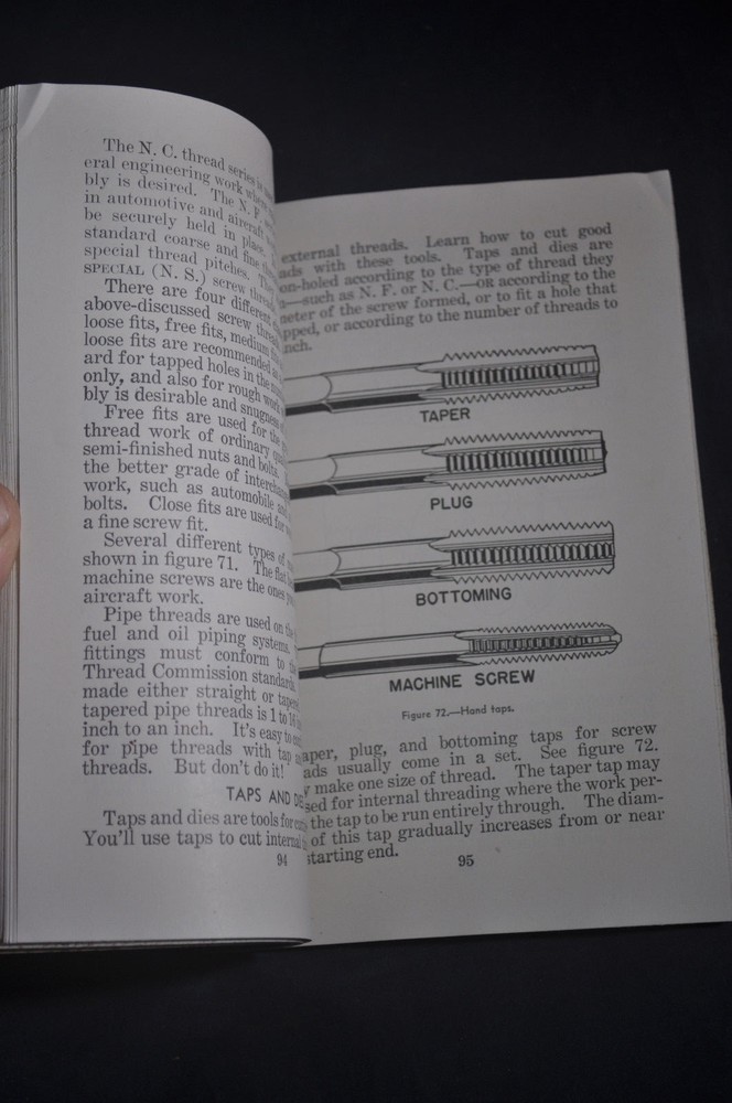 *WW2* 1944 Hand Tools - US Navy Training Course