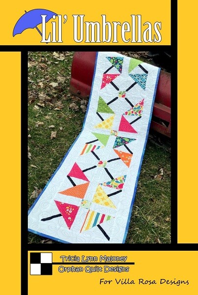 Lil' Umbrellas Table Runner Quilt Pattern
