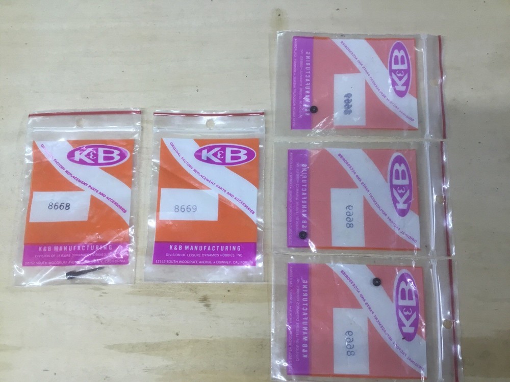 K & B Model Engine Carb Needle Parts