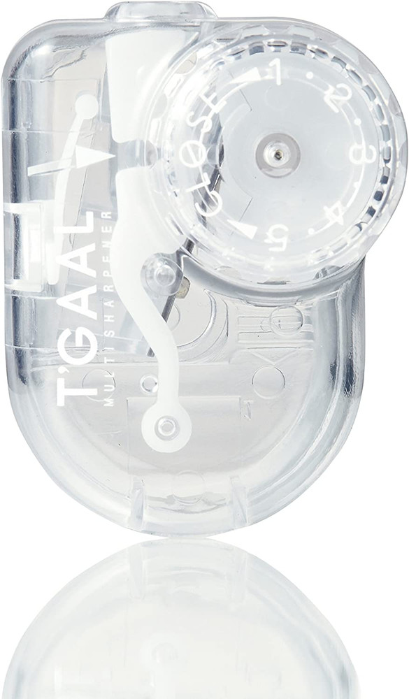 Angle Adjustable Pencil Sharpener Clear Manual 5 Setting Artist Student Tool