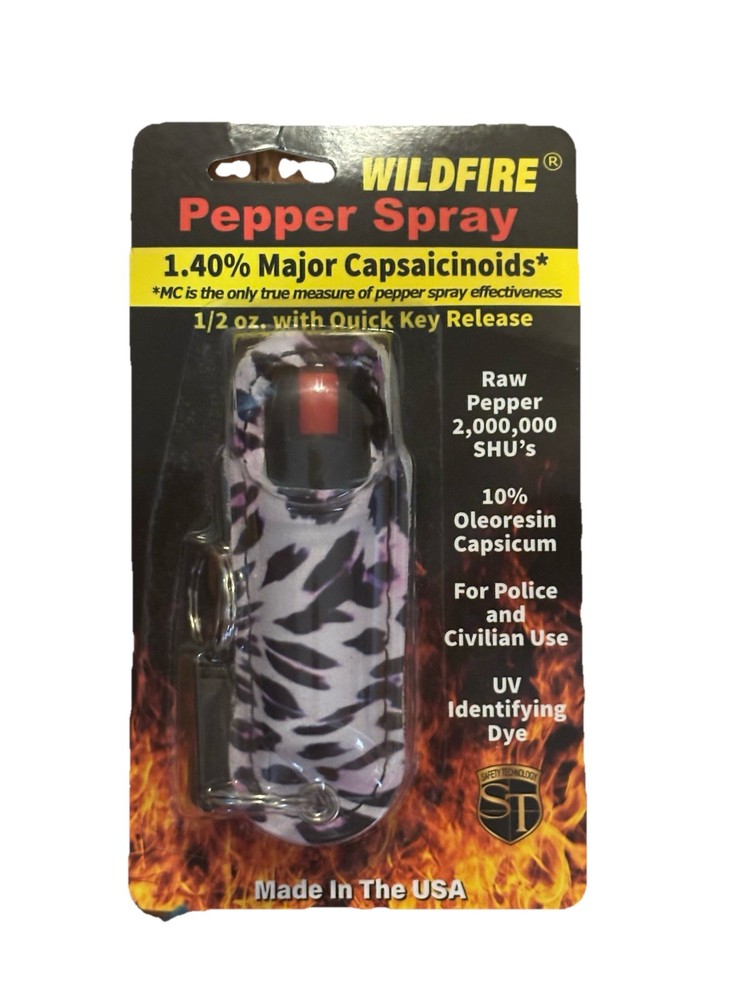 Wildfire 1/2oz Pepper Spray - Quick Release - NEW