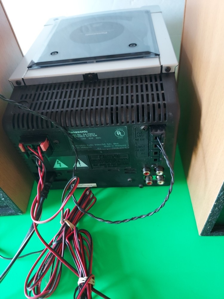 PANASONIC SA-PM03 Stereo System With Sound Virtualizer & Multi-Function Display