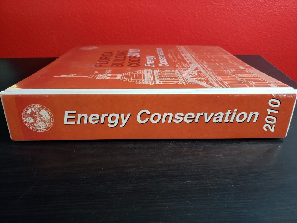 Florida Building Code 2010 Energy Conservation Binder Textbook