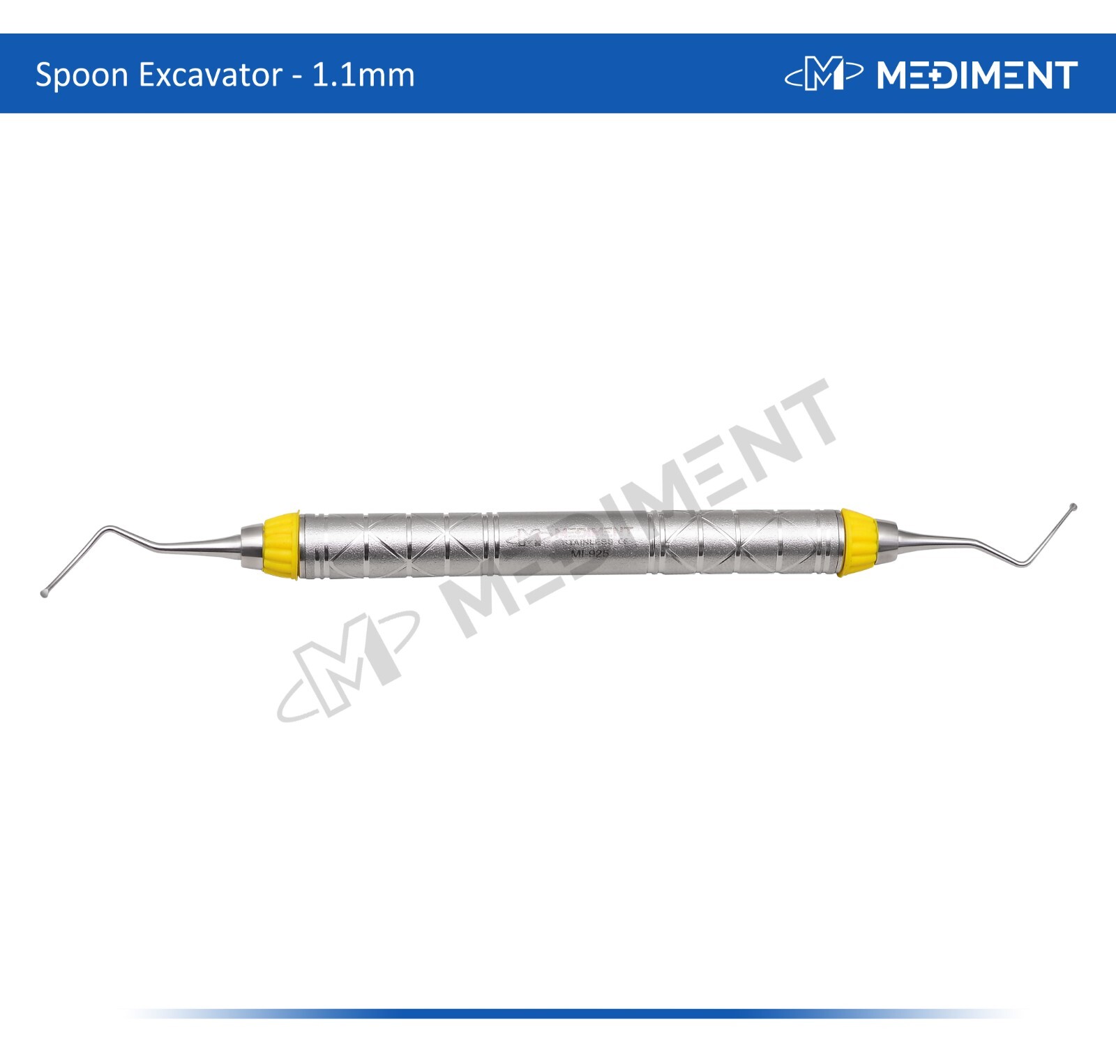 New 5 X DENTAL SPOON EXCAVATOR RESTORATIVE INSTRUMENTS SPOON EXCAVATORS