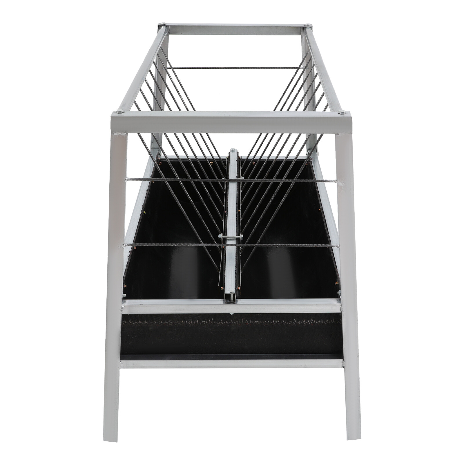 Heavy Duty Iron Steel Pasture Hay Feeder 39" For Goats, Sheep, Miniature Horses