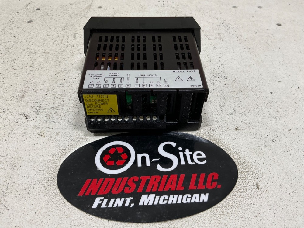 RED LION PAXP0000 ANALOG INPUT PANEL METER 36135