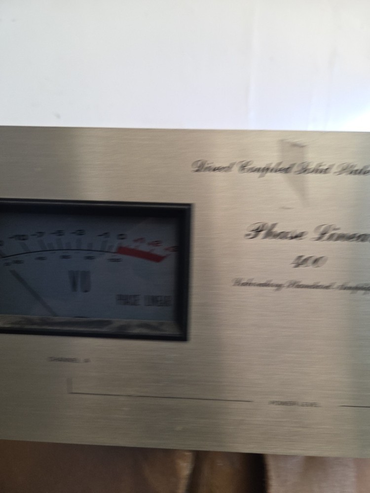 Phase Linear 400 Amplifier #2 See