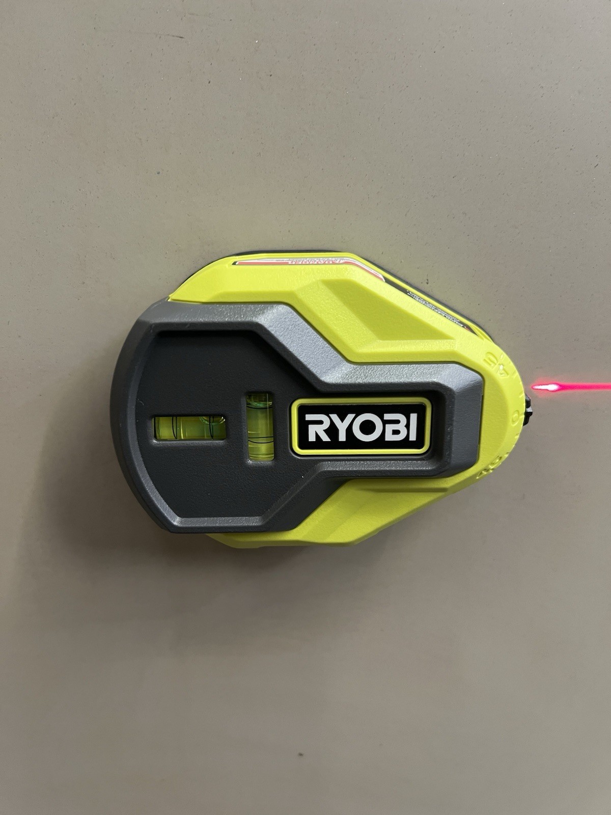 Ryobi AirGrip Technologies - AirGrip Laser Level 20' Model ELL 1004 Works Great