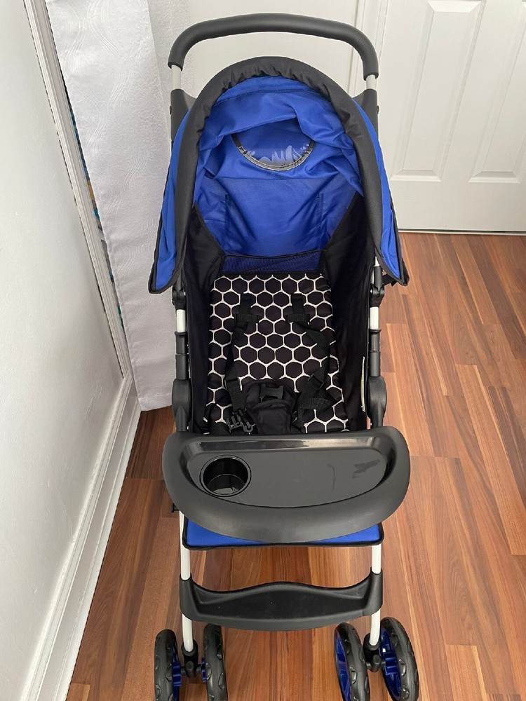 Wonder Buggy Ultra light Stroller with Reversible Handle BLUE