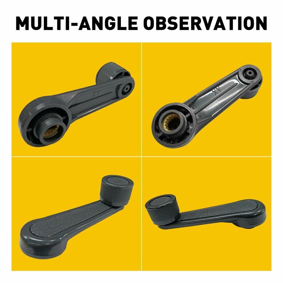 PAIR Window Crank Lever Handle GRAY FOR Toyota Tacoma T100 Pickup Corolla