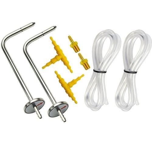 JL3MN2 Manometer Probe Kit, Compatible with Klein Tools ET180 Digital Manometer