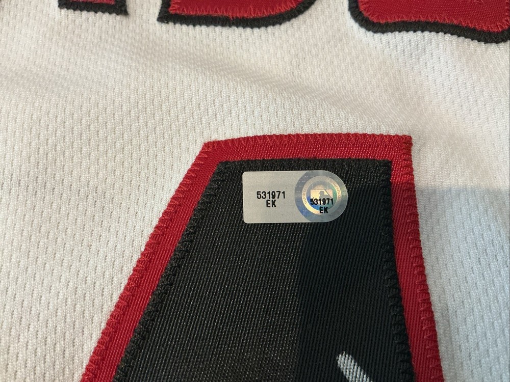 Martin Prado Arizona Diamondbacks Signed Jersey MLB Authentication