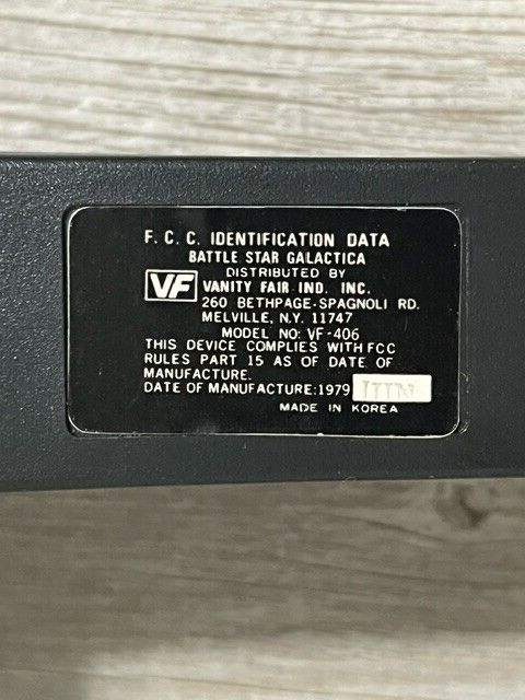 1979 VTG Battlestar Galactica Walki-Talki's - Untested