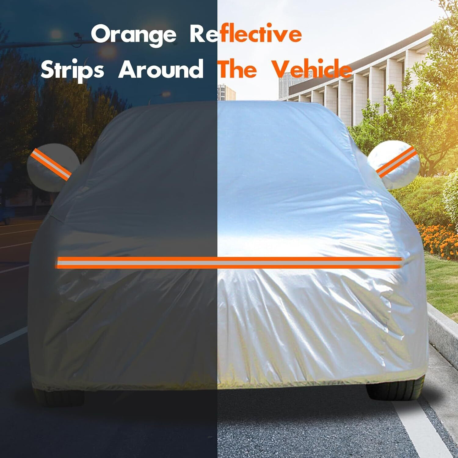 420D 250 inch All-Weather Waterproof Heavy Duty Full Outdoor Pickup Trucks Cover