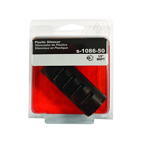 S-1086-50" Plastic Silencer" 1/2"