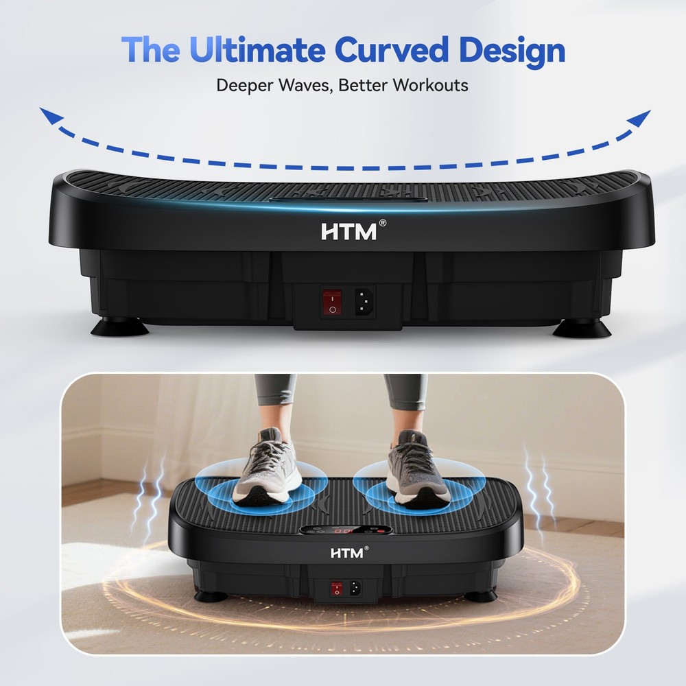 Vibration plate exercise machine vibrating plate for lymphatic drainage Wellness