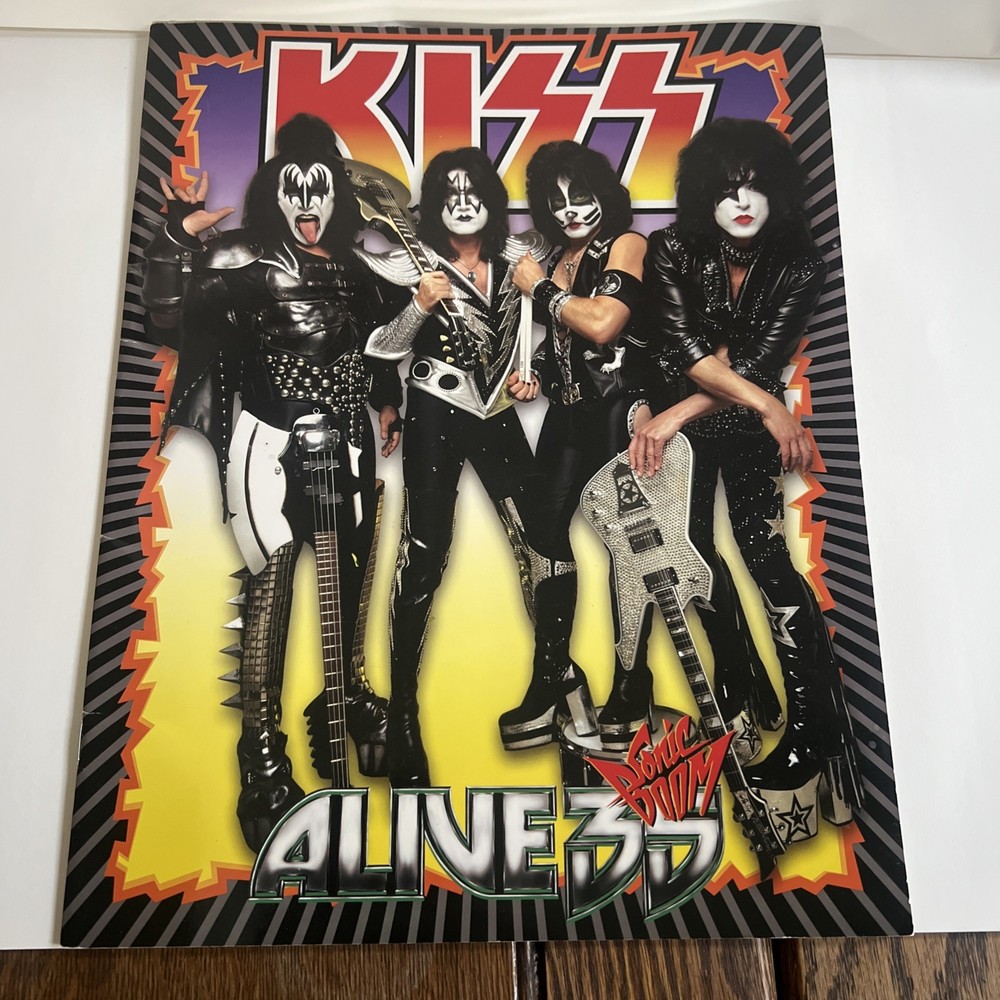 Kiss Alive 35/Sonic Boom Tour Book Program
