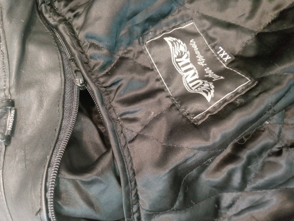 UNIK leather motorcycle jacket