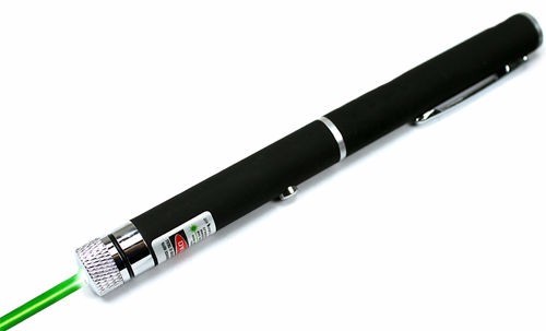 Green Laser pointer with removable Cap Pattern or straight beam