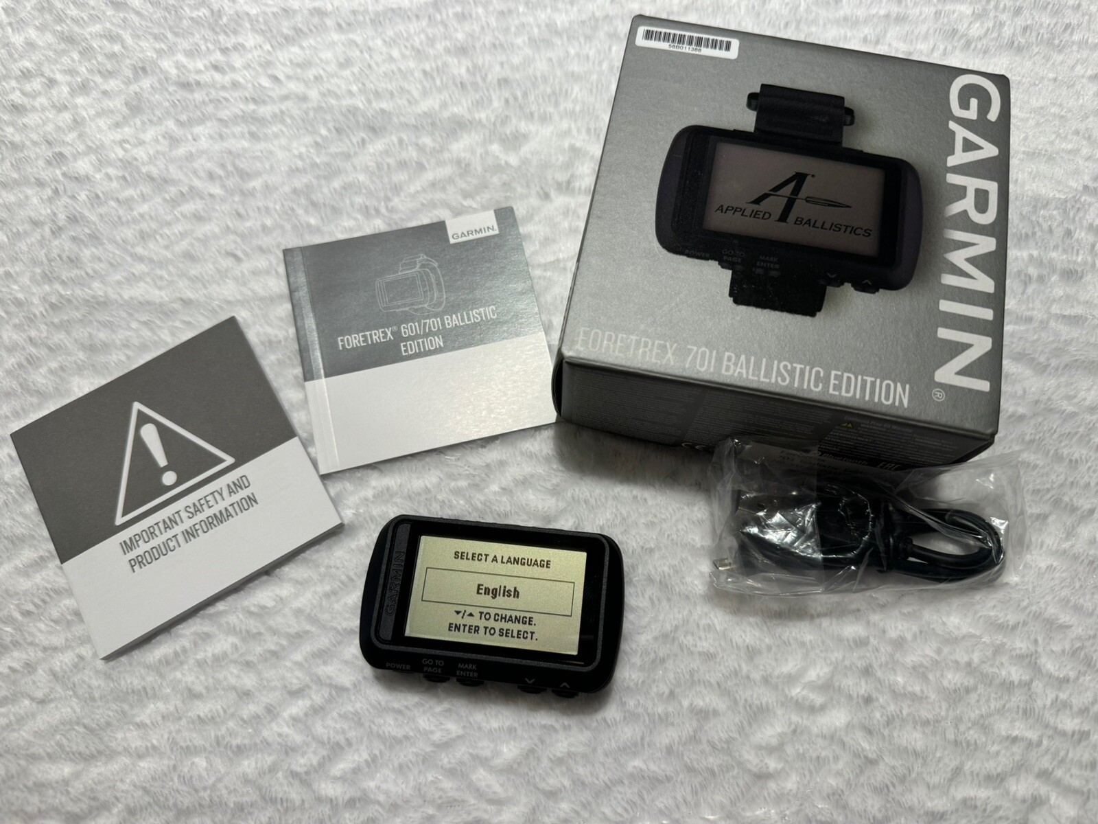 Garmin Foretrex 701 Ballistic Edition GPS No Batteries Or Wrist Band