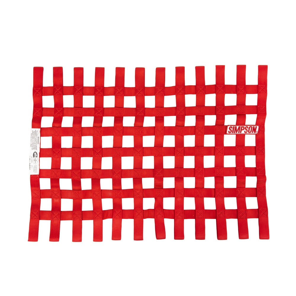 Simpson Window Net 36002R; SFI 27.1 Red