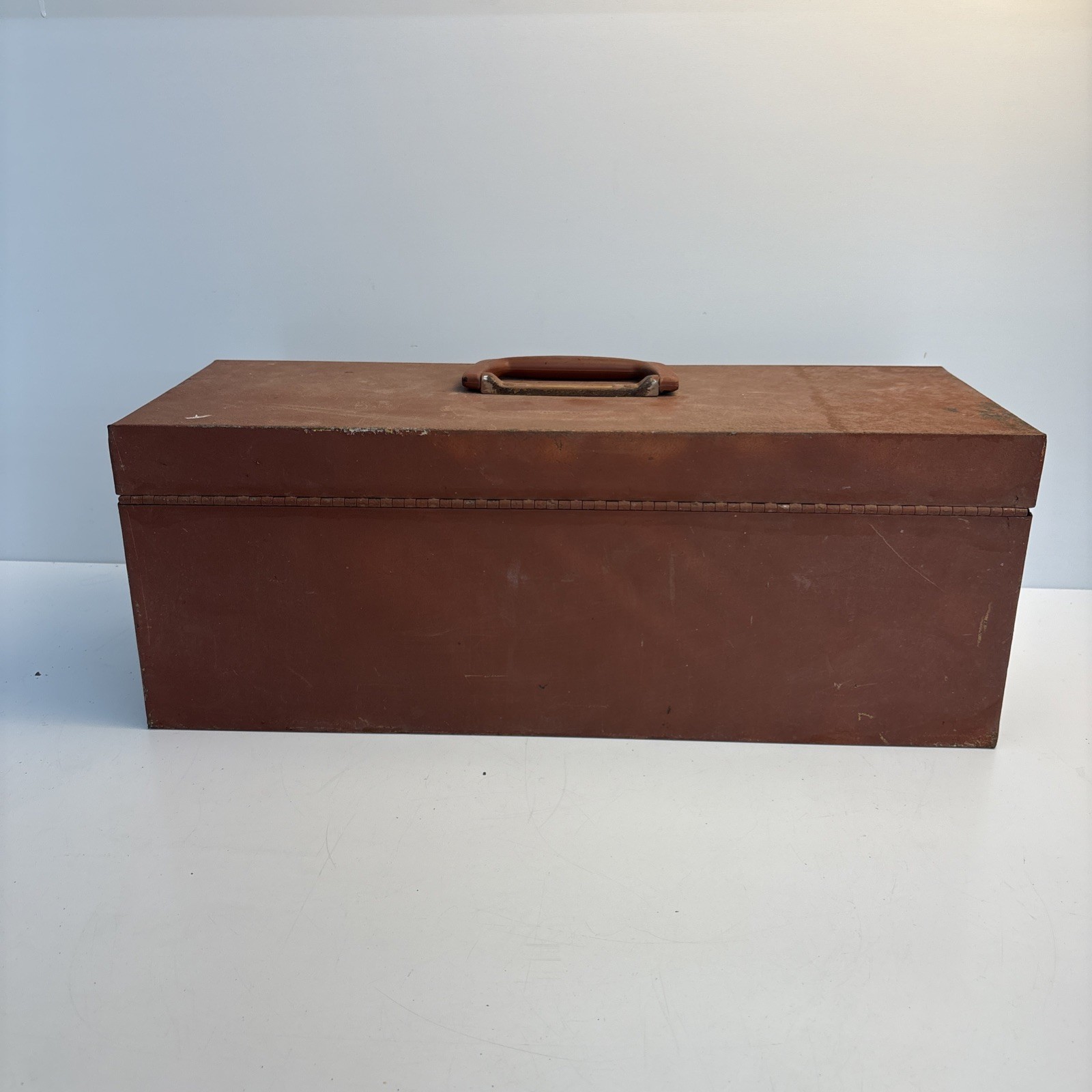 Vintage Kennedy S 19-035276 Metal Toolbox Chest Made in USA