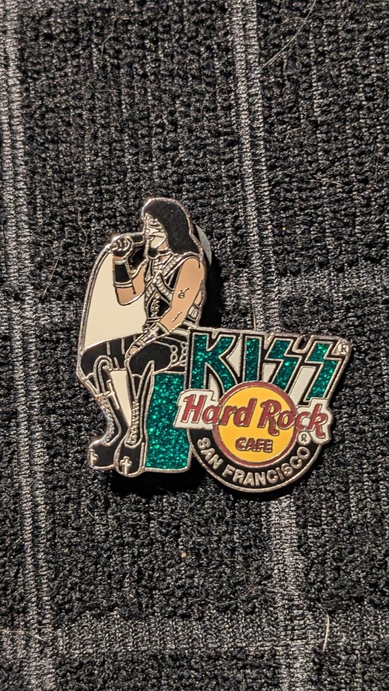KISS Hard Rock Cafe Collector Pin Peter Criss San Francisco  Limited To  500pcs