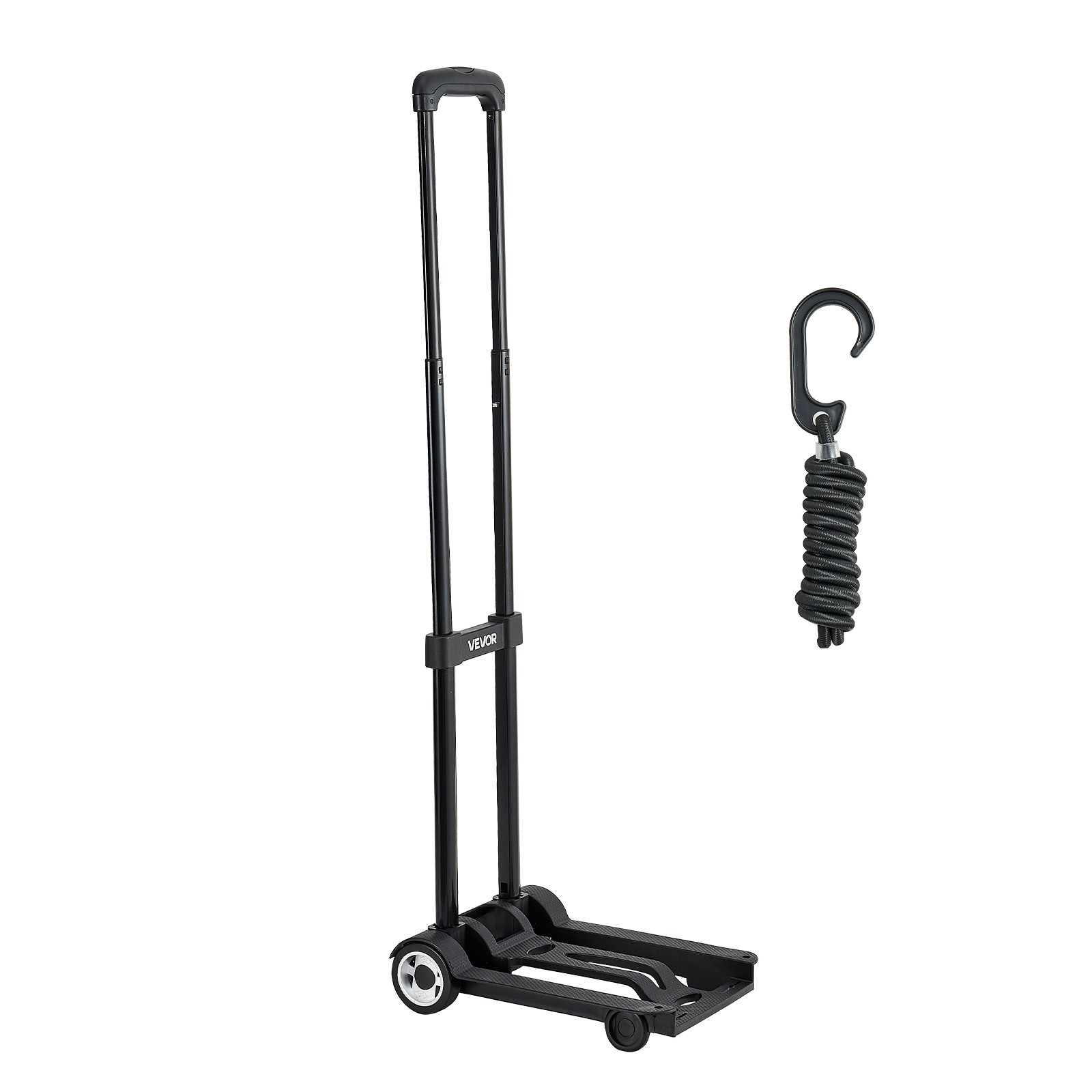 VEVOR Folding Hand Truck 110 lbs Platform Cart Dolly Trolley Cart for Moving