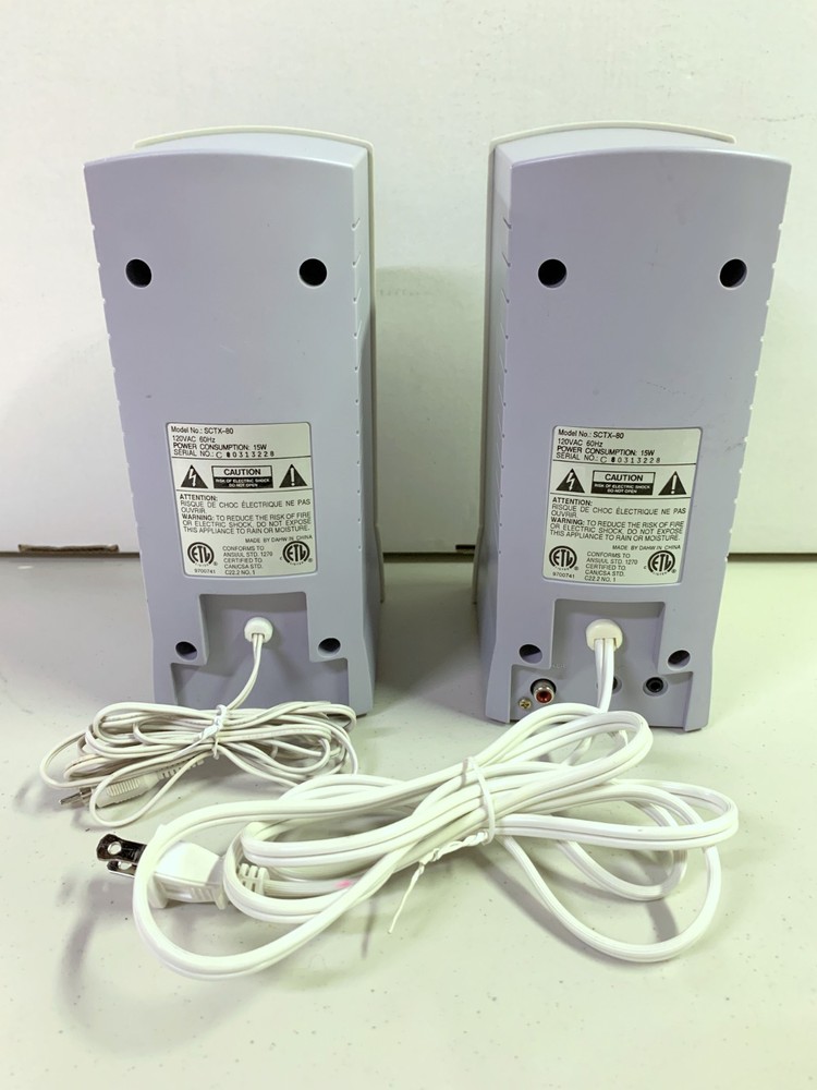 CTX Computer Speakers SCTX-80 Vintage