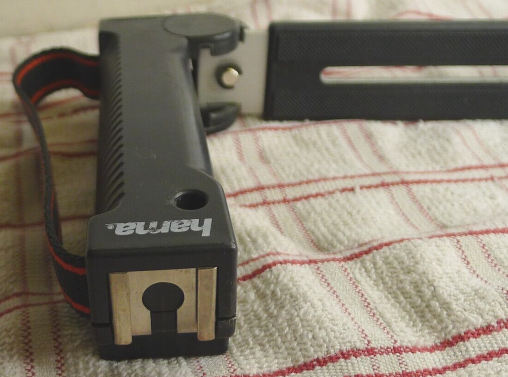 Hama Camera Mount Grip With Cold Flash Mount Attachment & Strap -Made In Germany