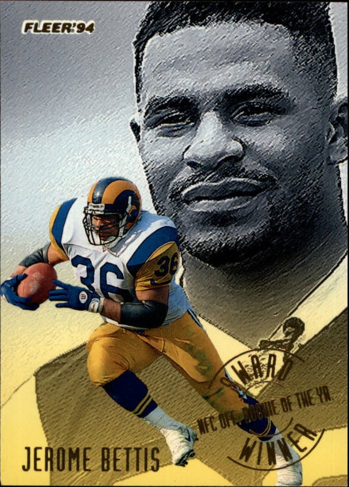 1994 Fleer Football "Insert" Cards
