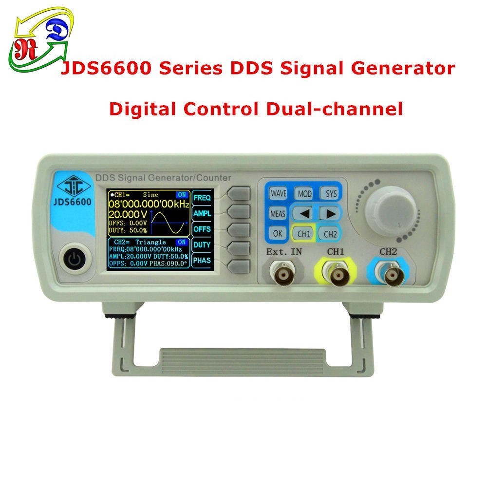 Ming He JDS6600 Dual-Ch DDS Function Arbitrary Waveform Signal Generator