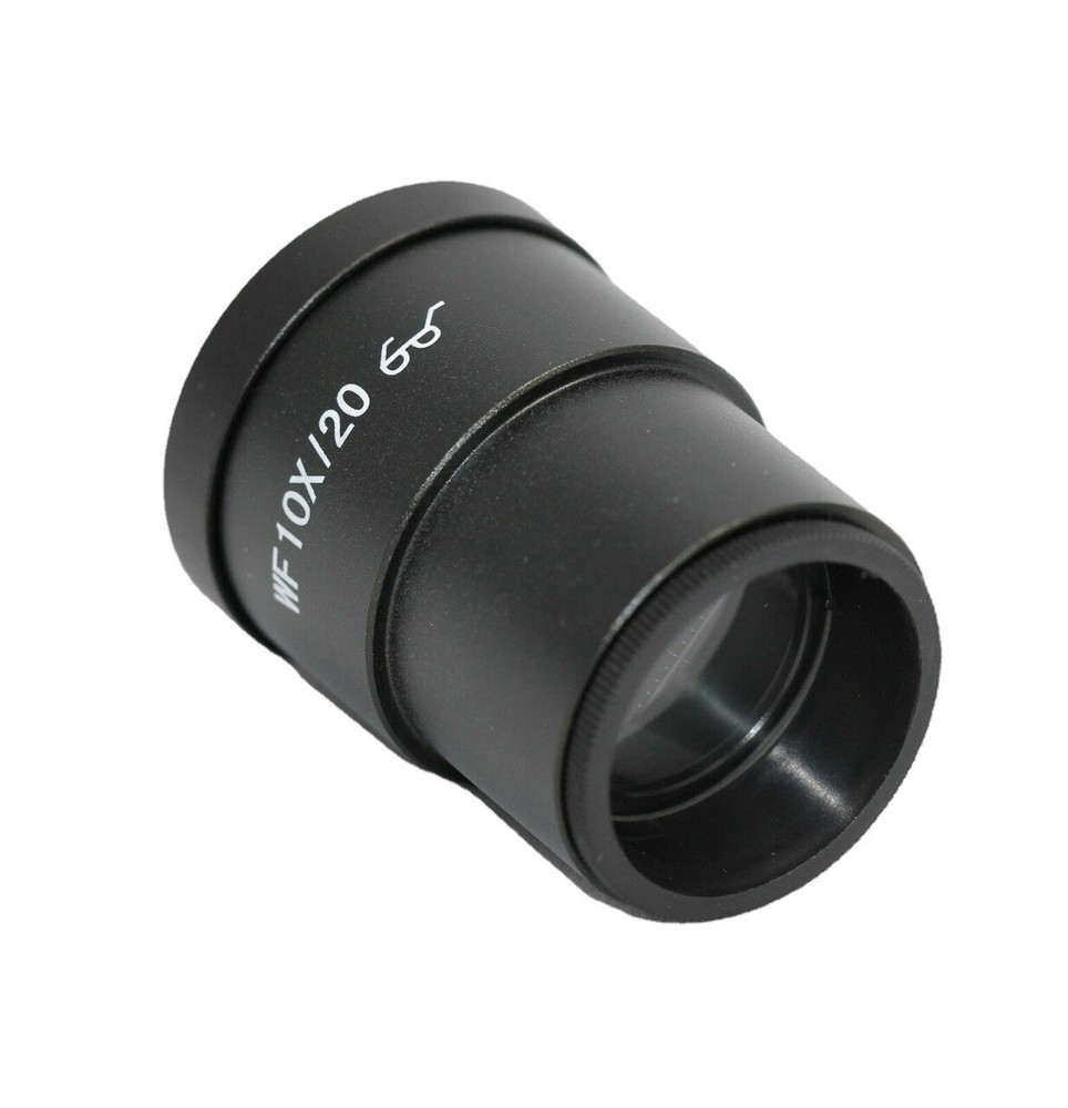 2 pcs High Eye-point WF10x Eyepiece Lens for Compound Microscope 30mm ProScope