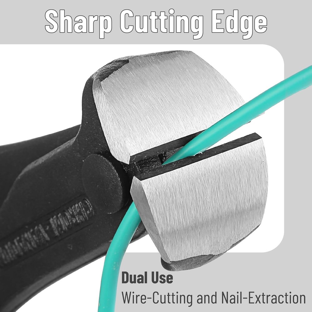 Bates Nail Puller - Cat's Paw Nail Puller & Remover, End Cutting Pliers, Stap...