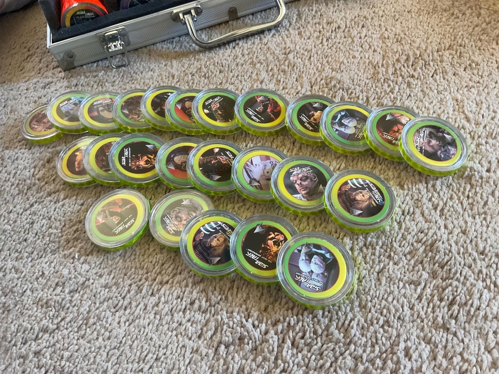 Star Trek Next Generation Custom Made Poker Chips