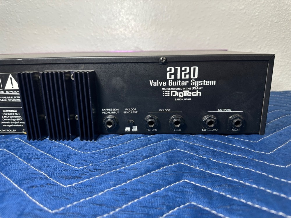 DigiTech 2120 Guitar Processor Advanced Multi-Effects Rack Unit