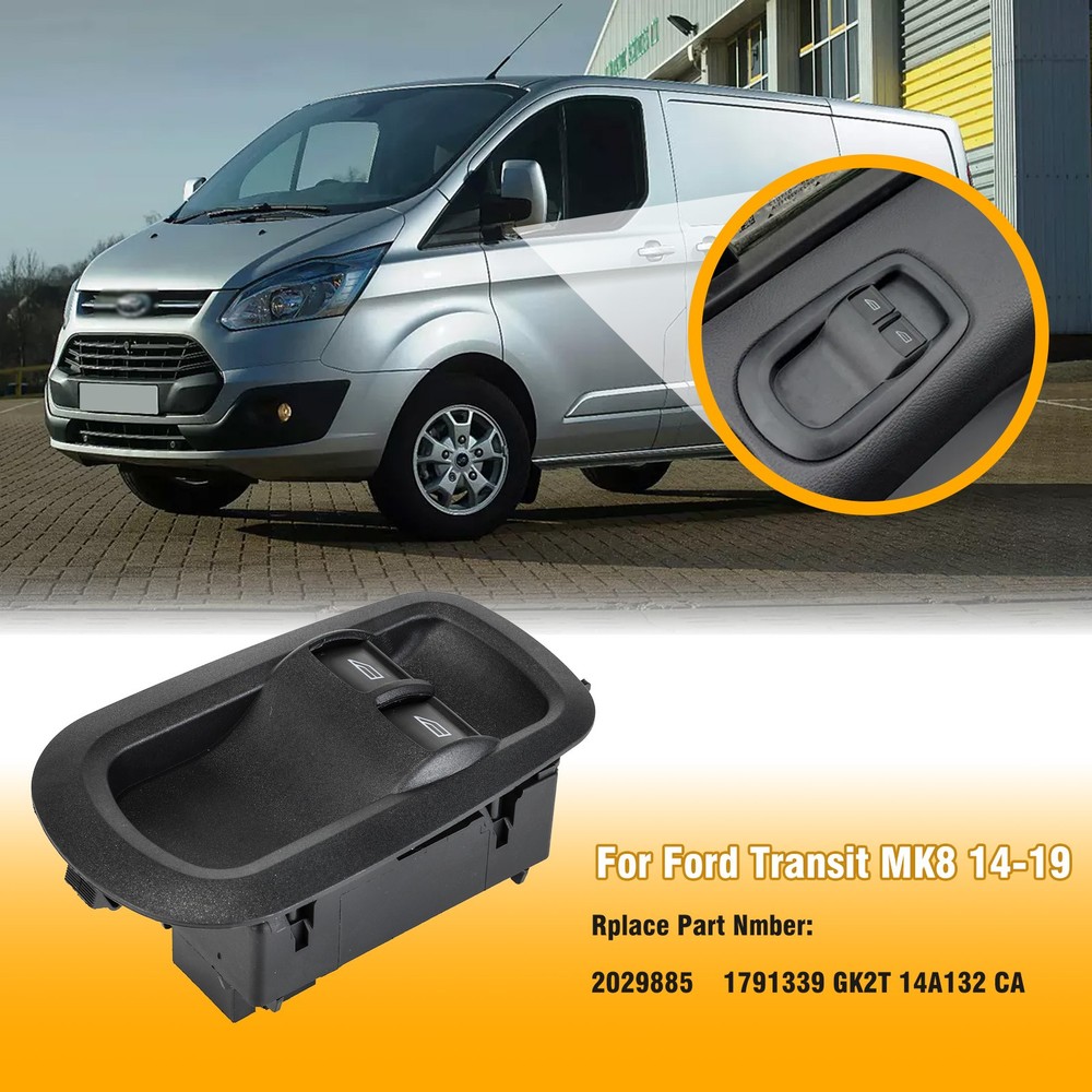 For Ford 2015-21 Transit Left Driver Side Electric Window Control Switch Button