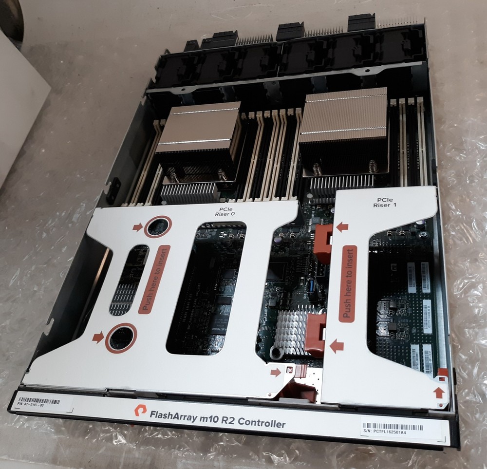 Pure Storage 83-0107-00 Flash Array m10 R2 Controller 2x Intel E5-2620V4 NO RAM