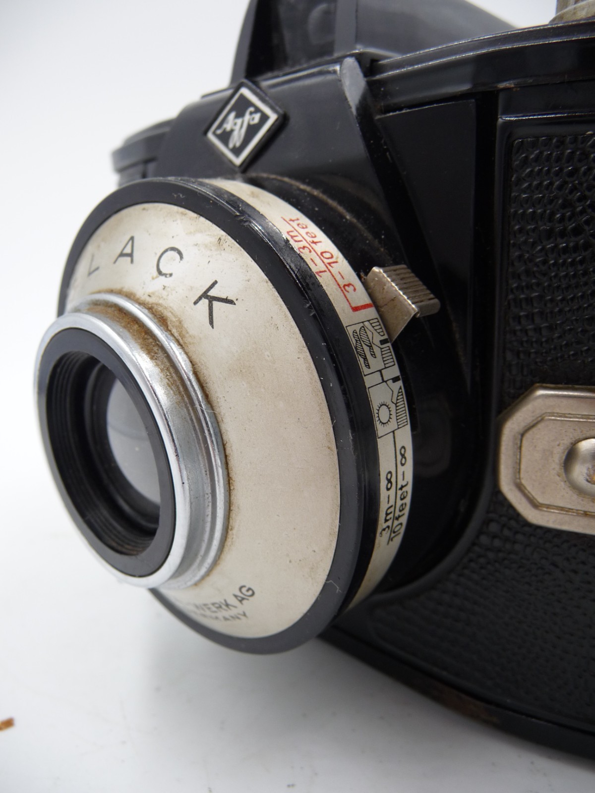 Agfa Clack Box camera (model without yellow filter), TESTED