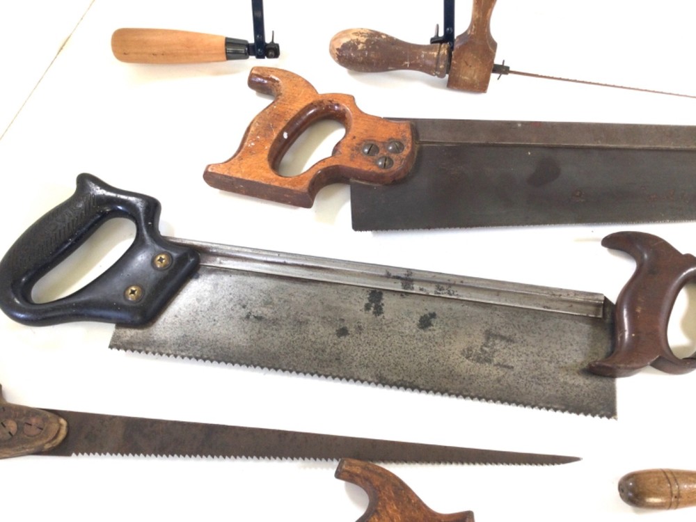 workshop found vintage saws