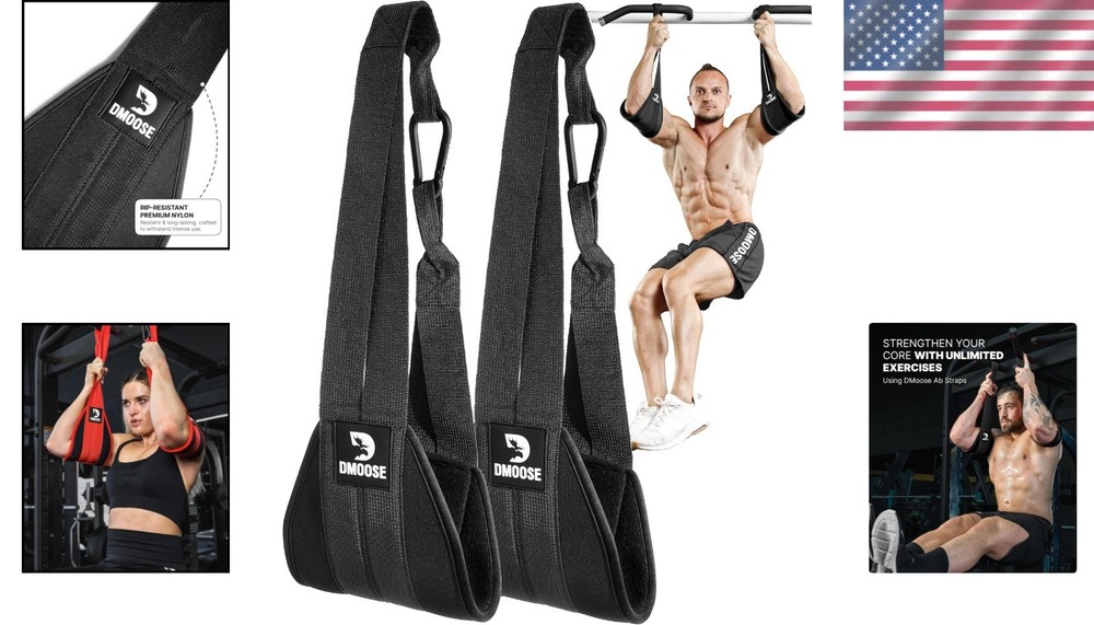 Padded Exercise Straps - Leg Raises & Twists