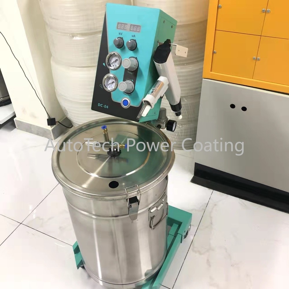 Electrostatic Powder Coating Machine DC04 With Spraying Gun For Paint System