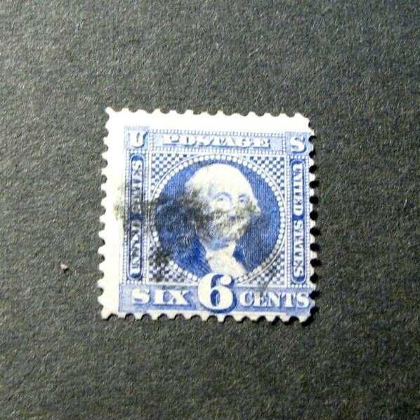 US Stamp Scott# 115 Washington  1869   H30