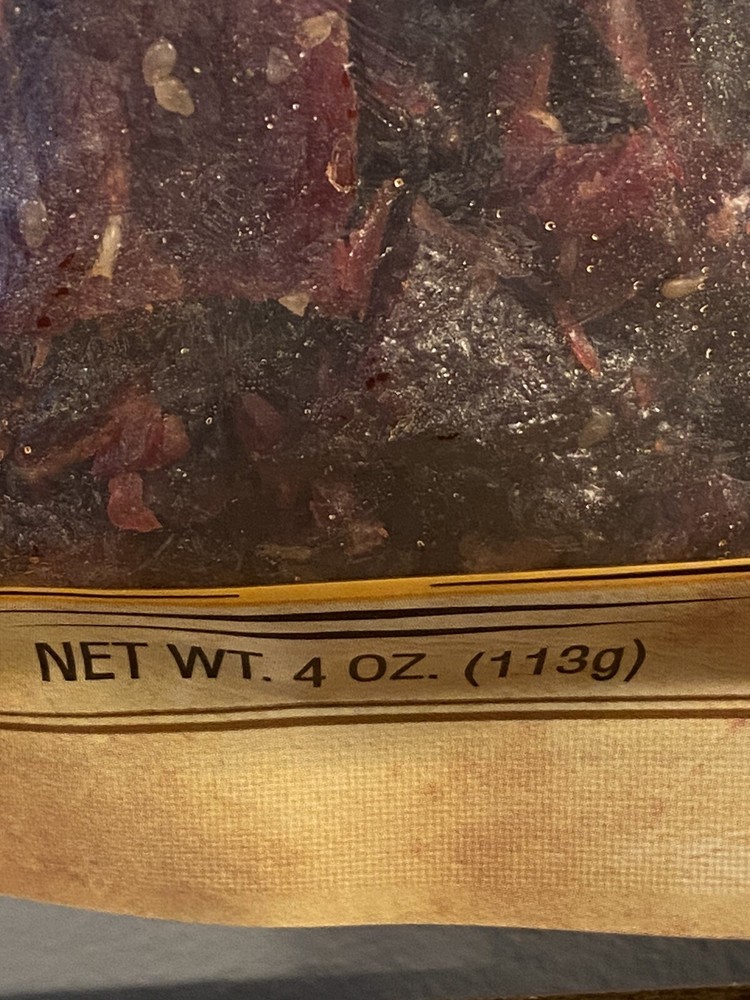 Bucees Korean BBQ Beef Jerky 4oz