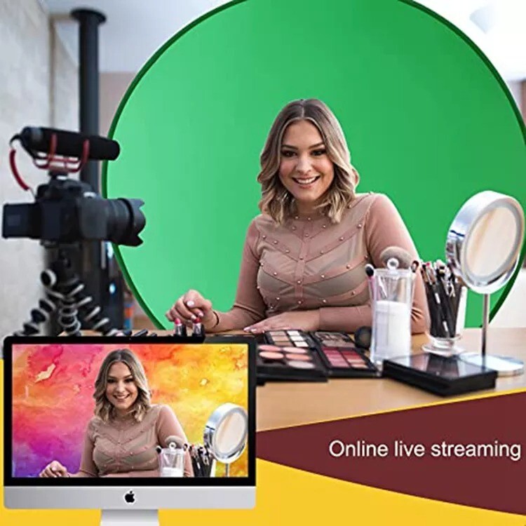 GreenScreen Portable Backdrop Chromakey Background PortScreen Size: Medium 43in 