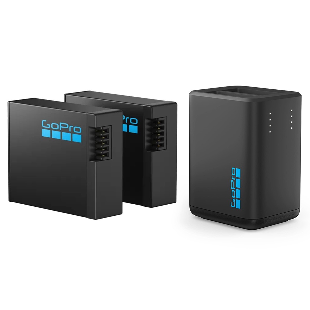 GoPro Dual Battery Charger and 2x Enduro Li-Ion Battery for HERO13 Black Camera
