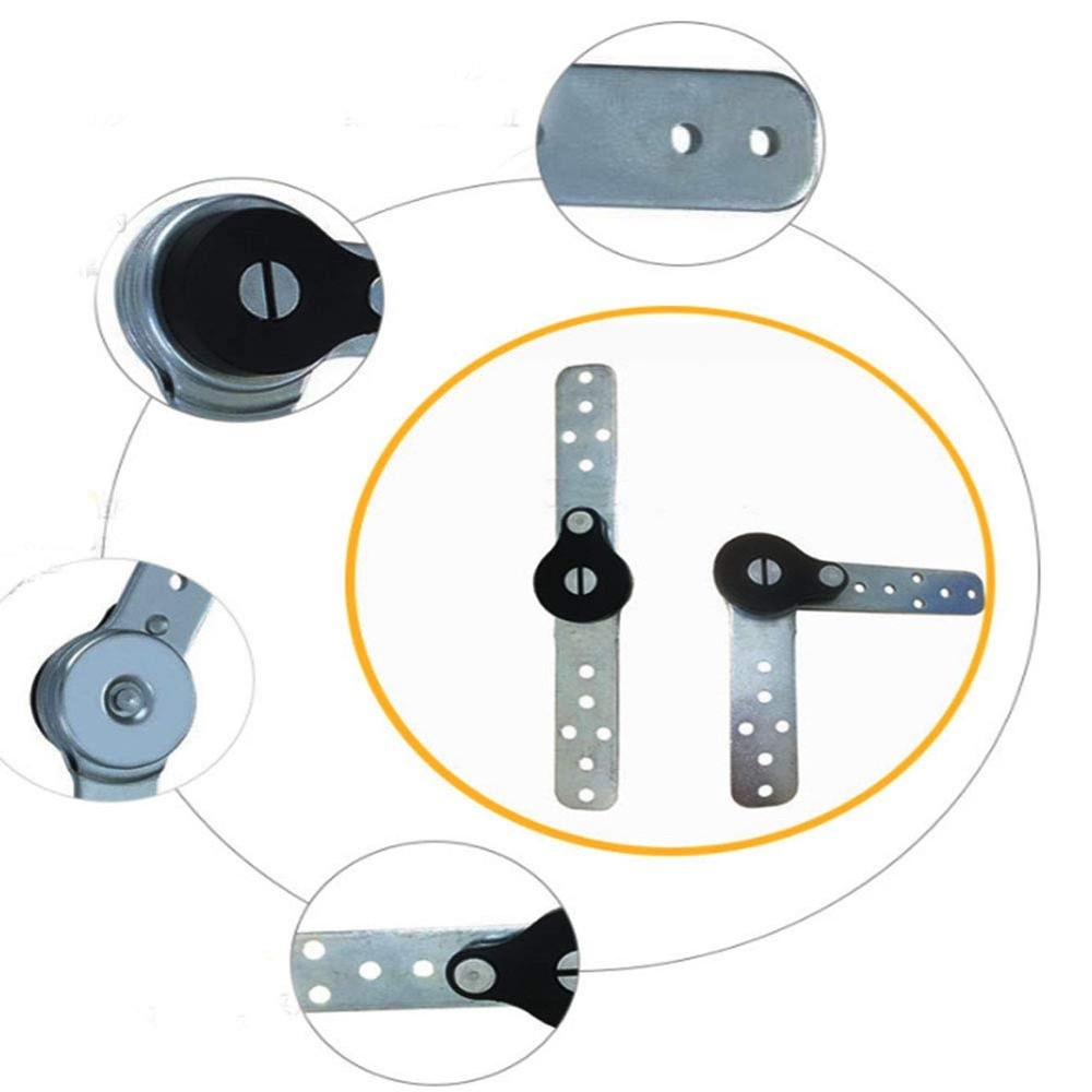 2 Pack Of Furniture Adjustable Angle Hinge Automatic Reset Function Hinge Angle