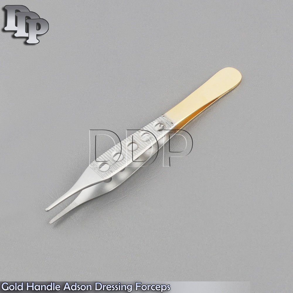 ADSON DRESSING SERRATED FINE POINT PLASTIC SURGERY FORCEPS 6" FENESTRATED HANDLE