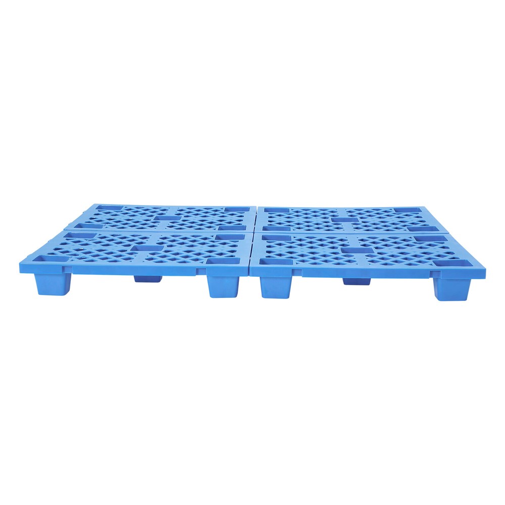 6 Pcs Interlocking Storage Plastic Pallets Rectangular Pallets 100kg/220.46lbs